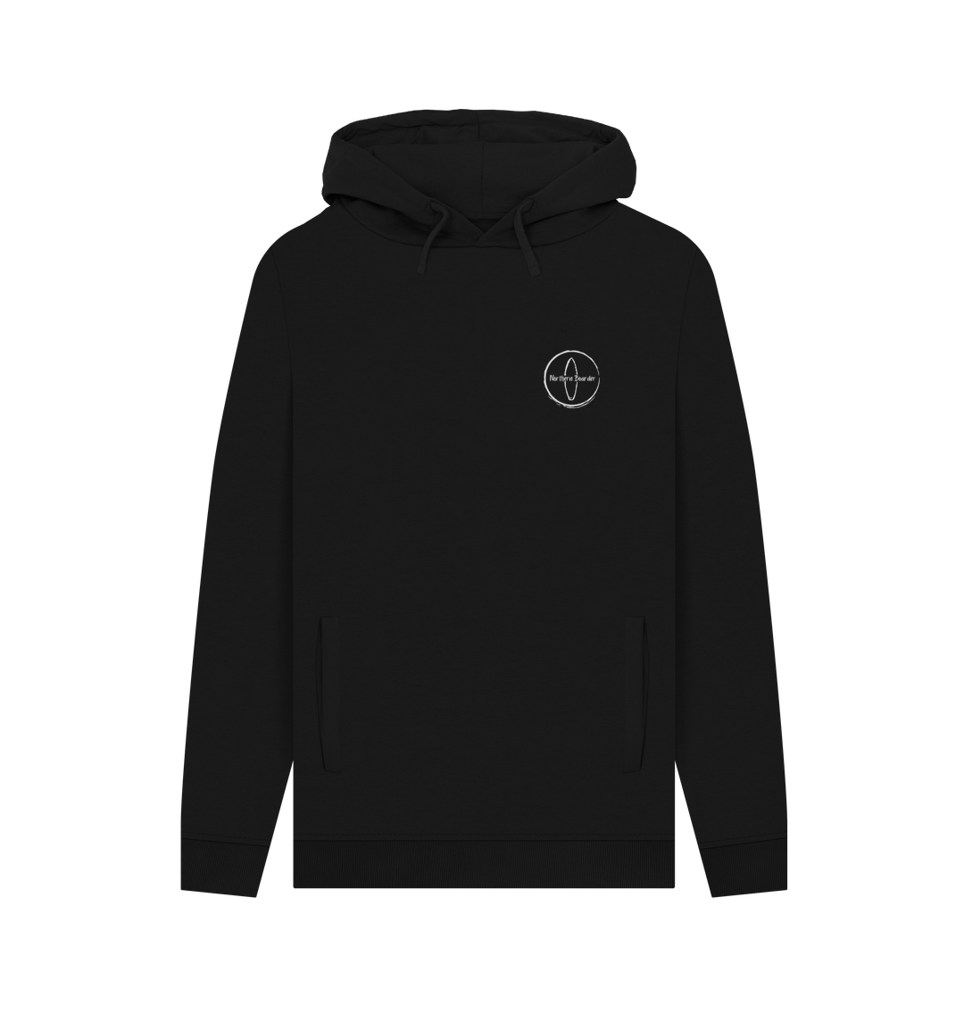 Black Northern Boarder Logo Lad's Hoodie