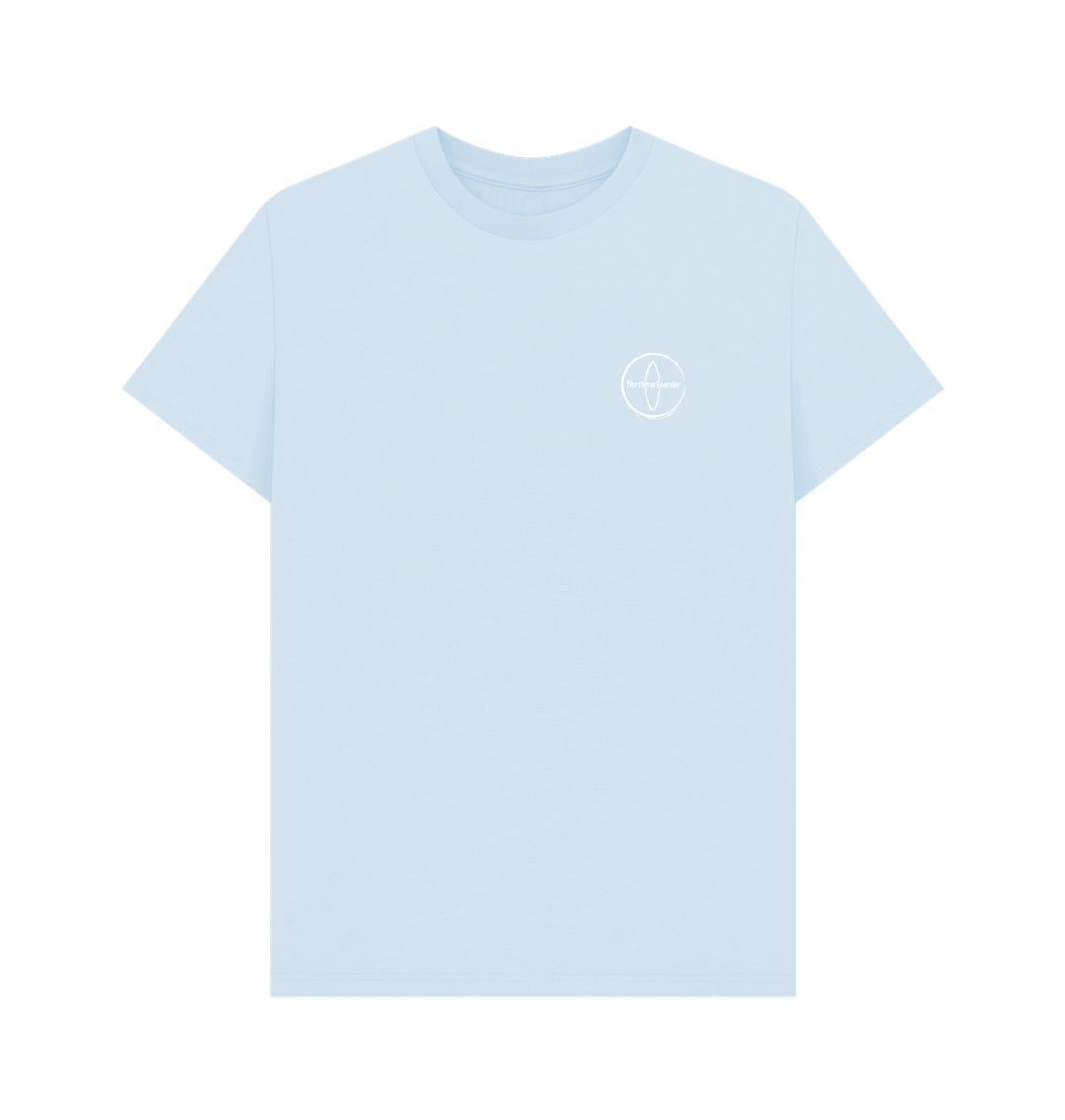 Sky Blue Plain T-shirt