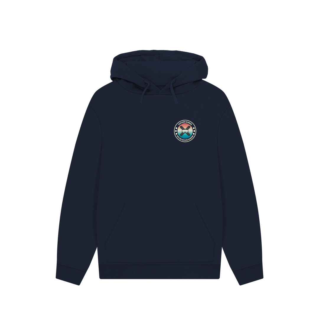 Navy Lasses Ride Beyond Borders Hoodie