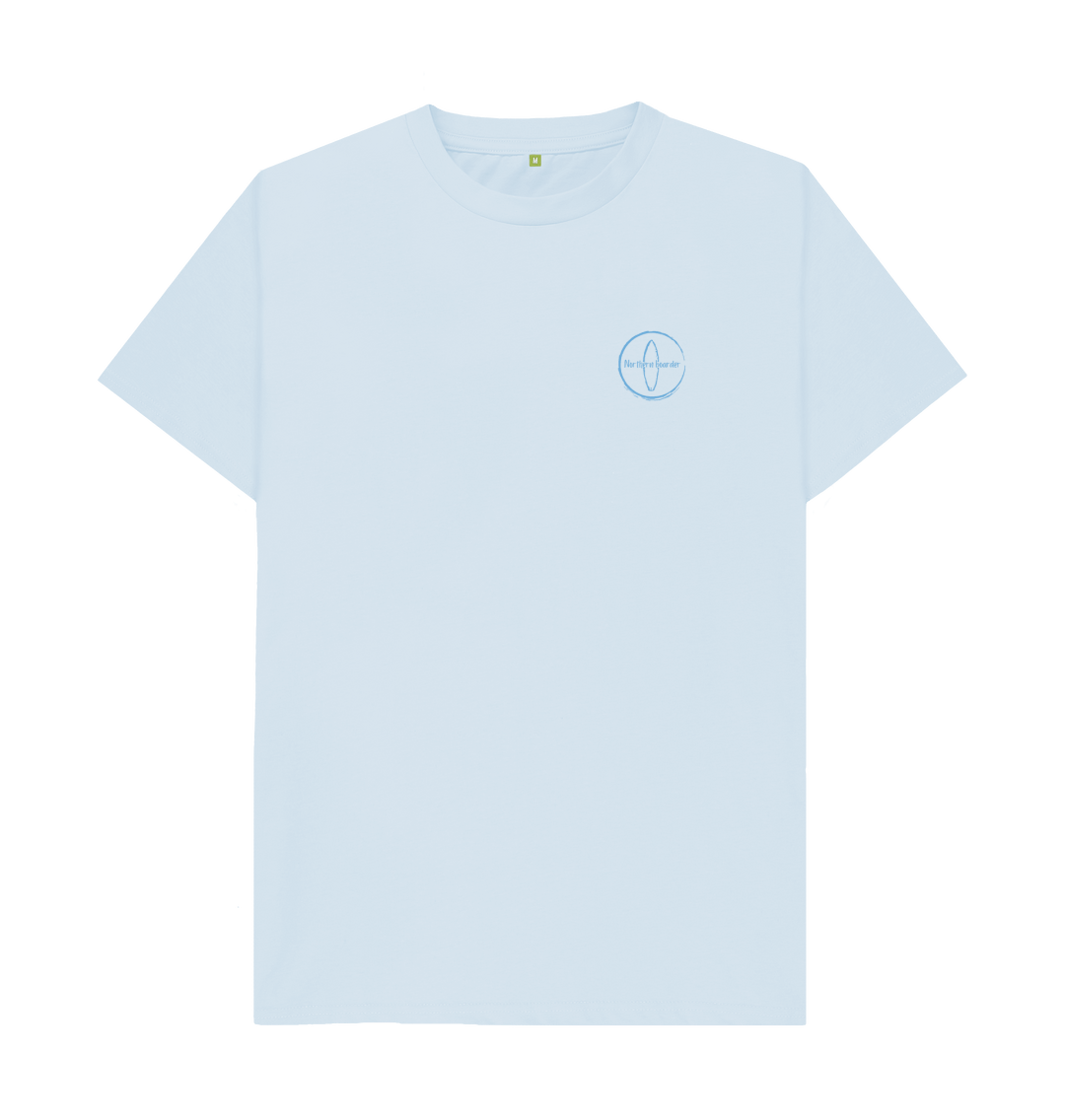 Sky Blue Northern Boarder Logo T-shirt