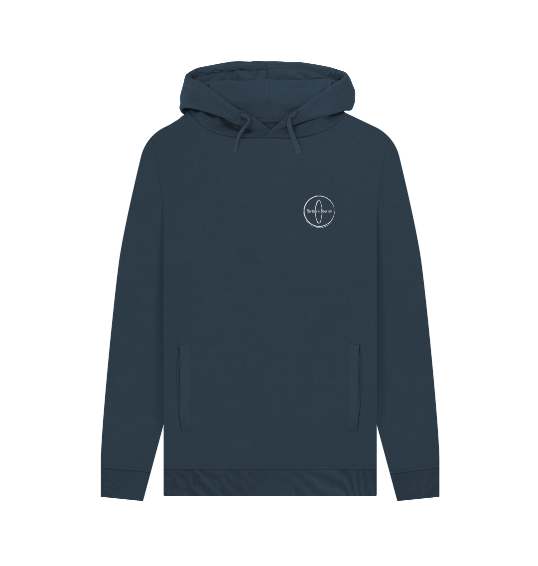 Navy Northern Boarder Logo Lad's Hoodie