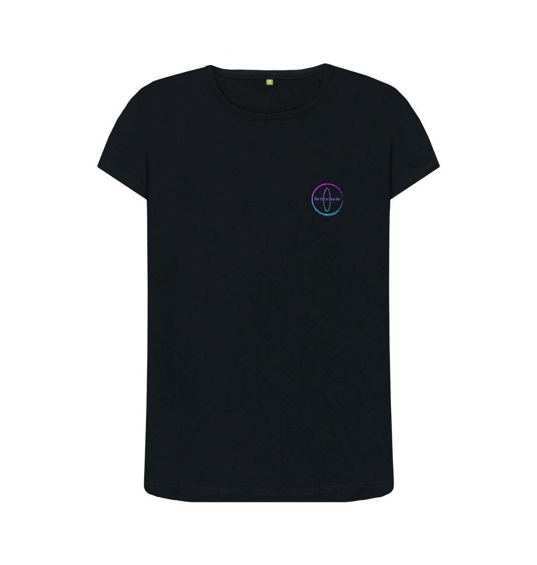 Black Lasses two tone logo T-shirt