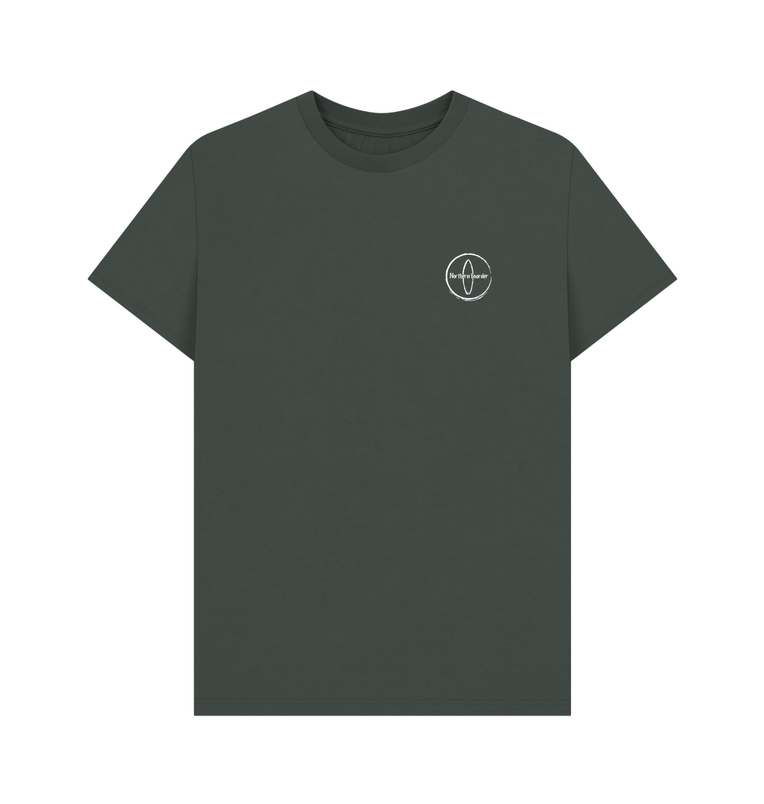 Dark Grey Plain T-shirt