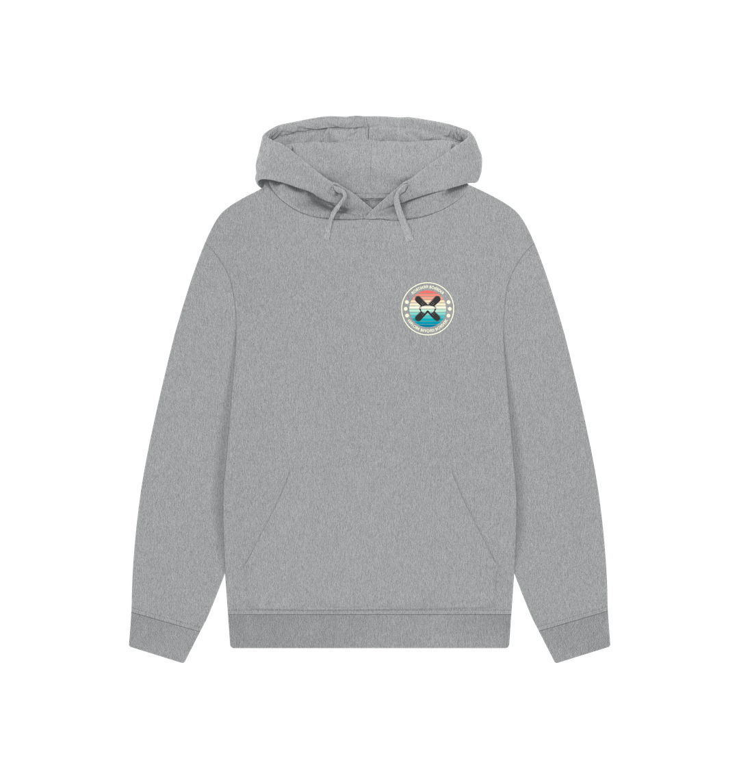 Athletic Grey Ride Beyond Borders Hoodie