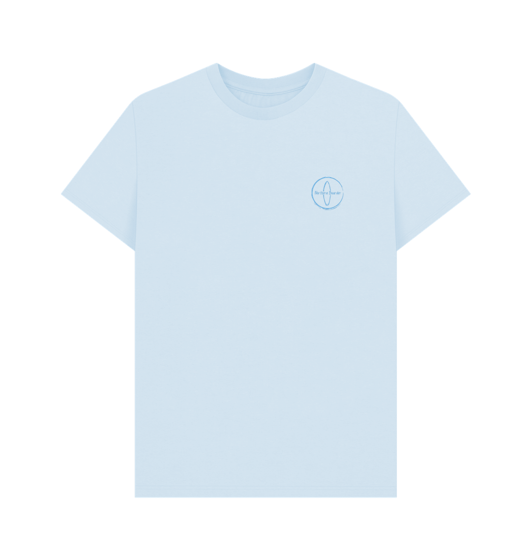 Sky Blue Northern Boarder Logo T-shirt