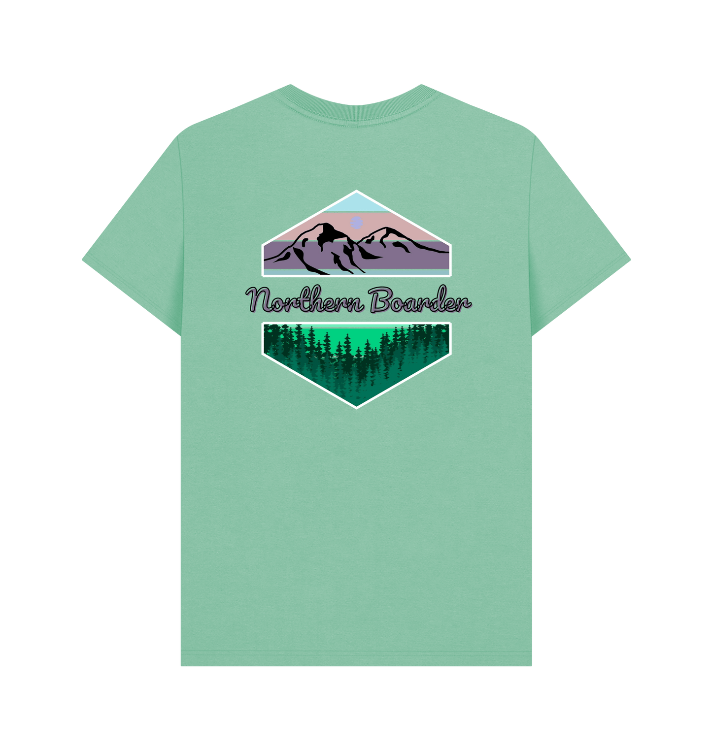 Peppermint Printed T-shirt Back