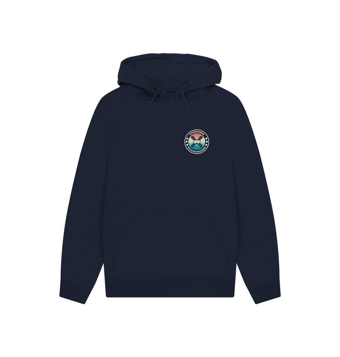 Navy Ride Beyond Borders Hoodie