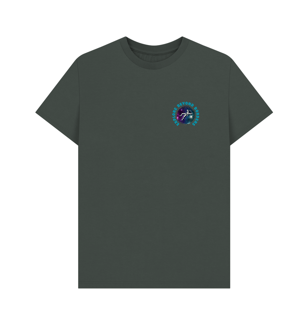 Dark Grey Cosmic Surf T-shirt