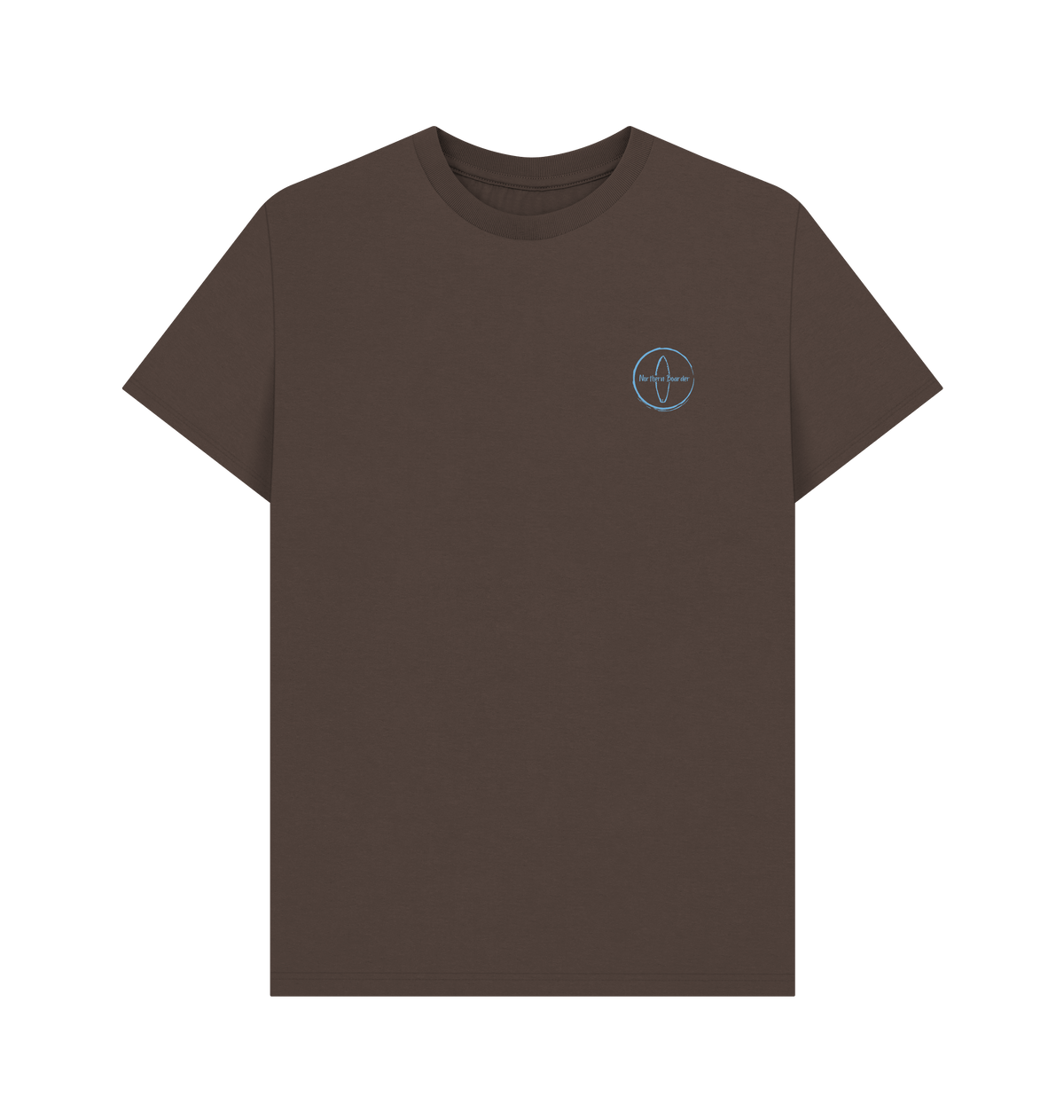 Chocolate Printed T-shirt Front