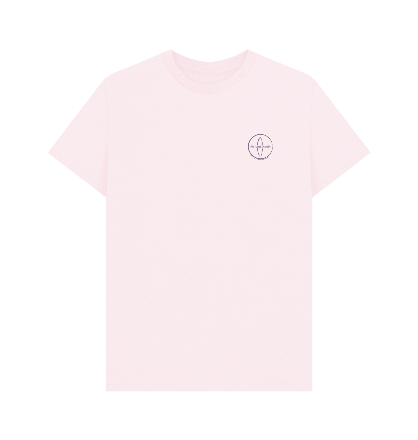 Pink Printed T-shirt Front