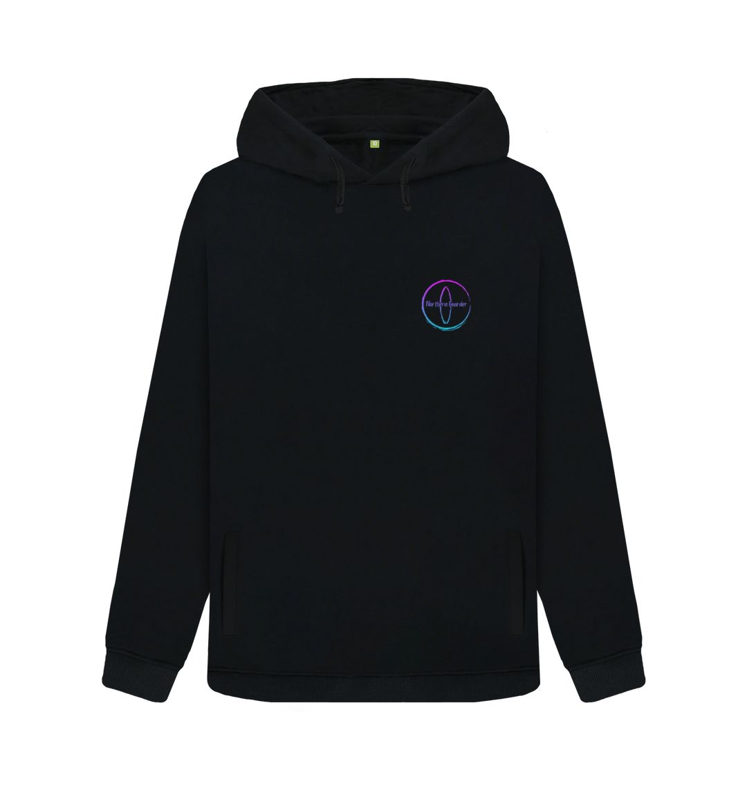 Black Northern Boarder Two Tone Lasses Hoodie