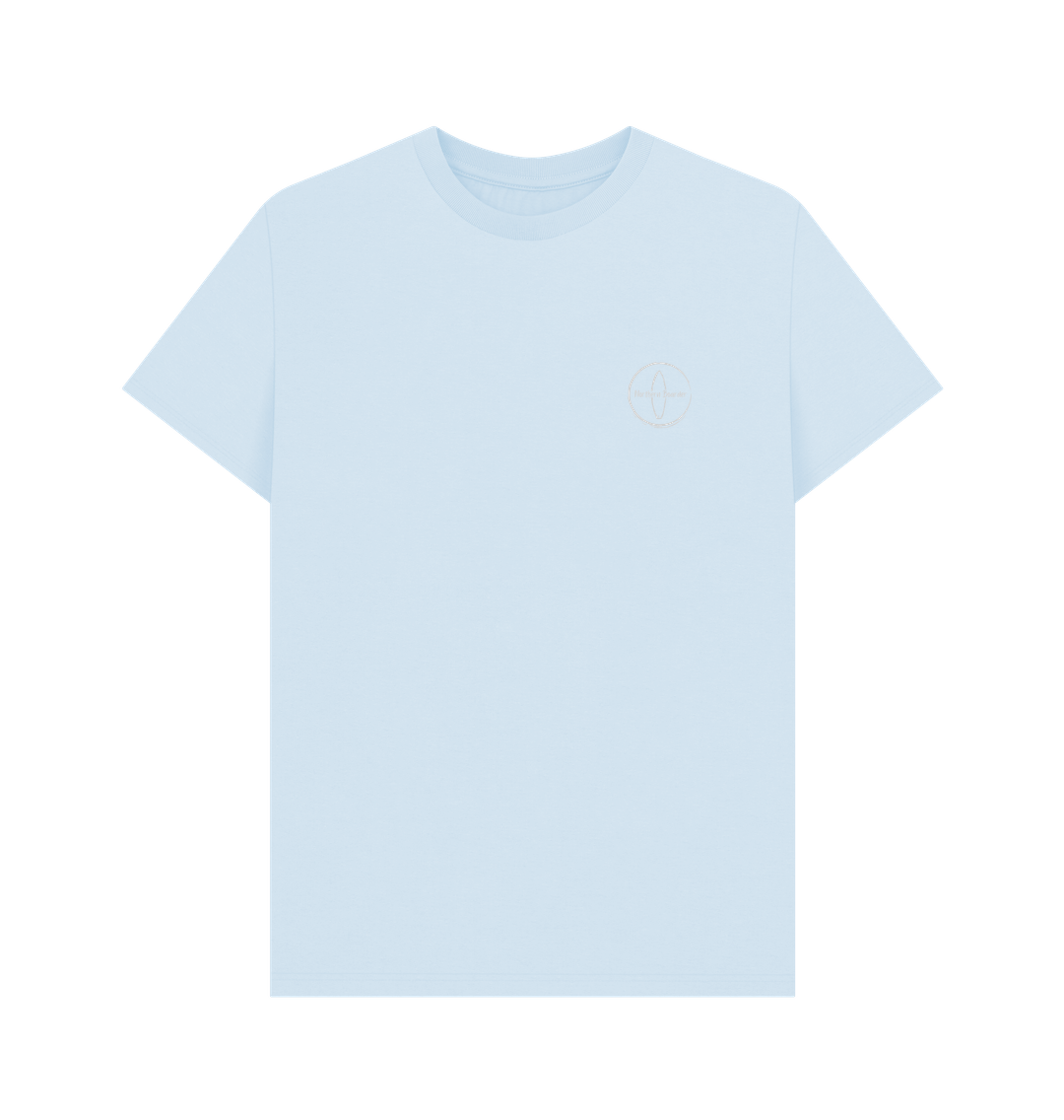 Sky Blue Plain T-shirt