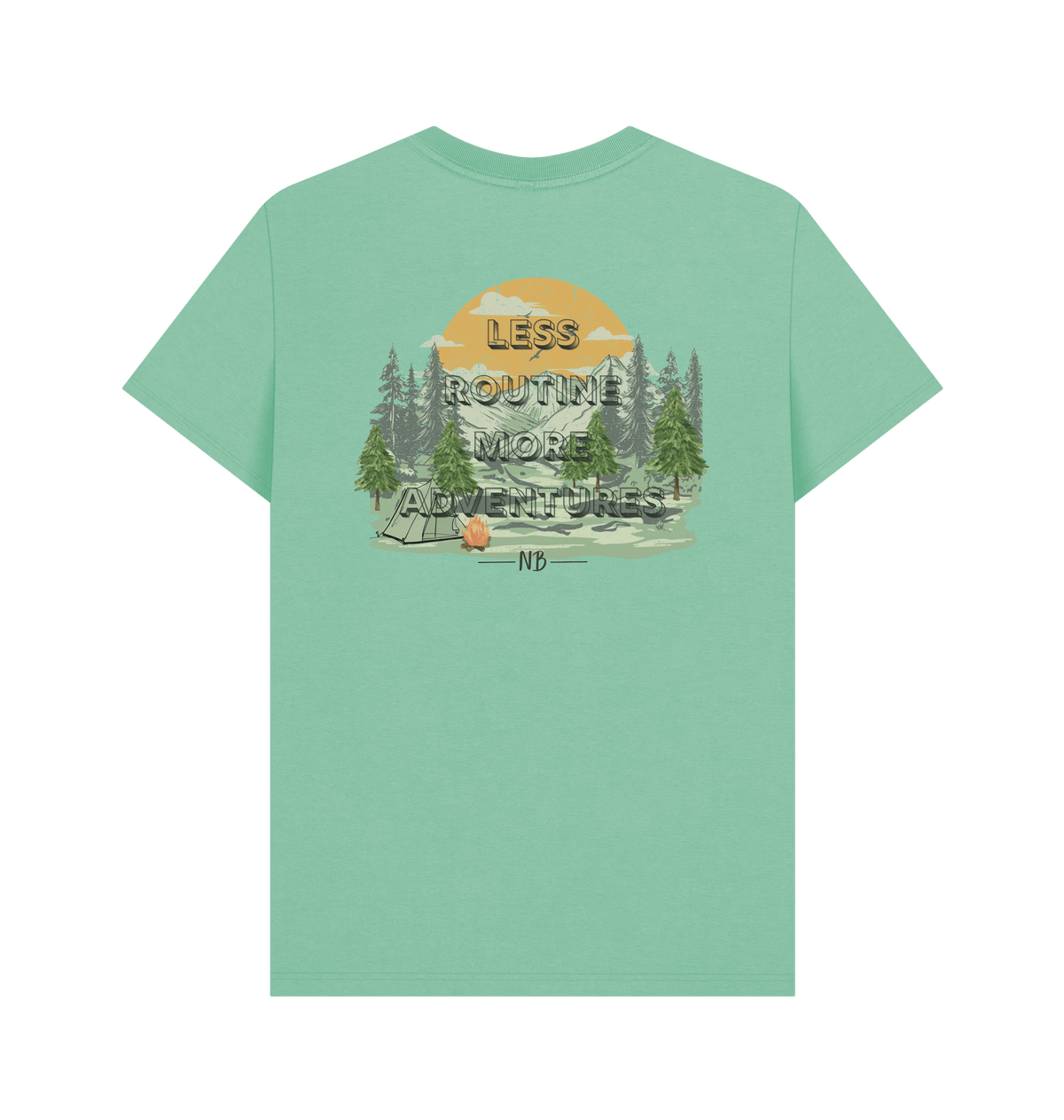 Peppermint Printed T-shirt Back