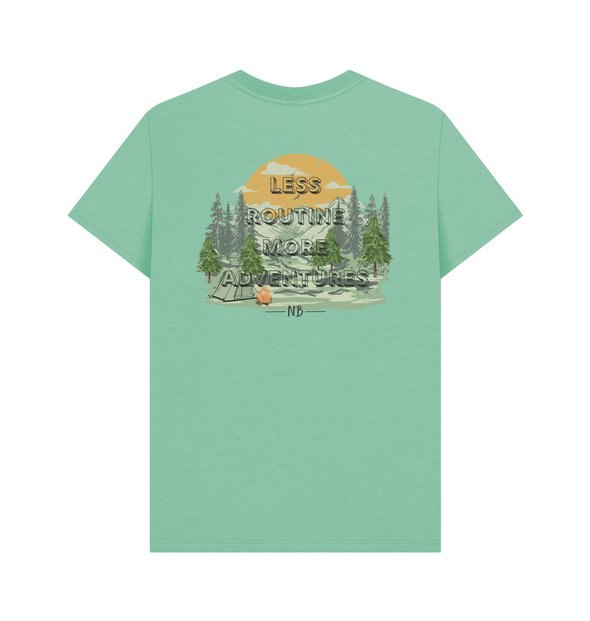 Peppermint Printed T-shirt Back