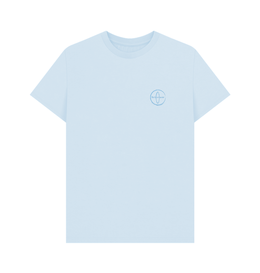 Sky Blue Northern Boarder Logo T-shirt