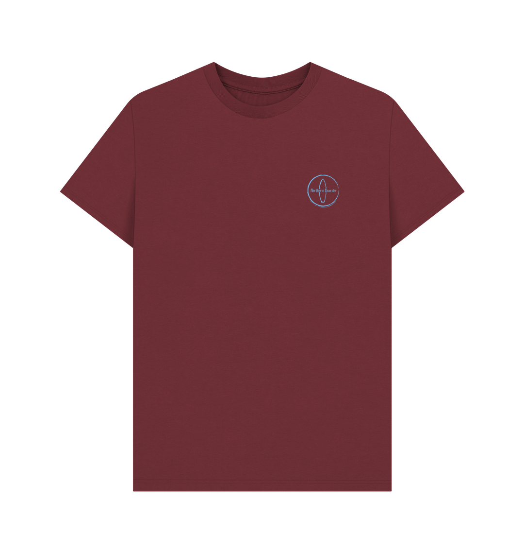 Red Wine Northern Boarder Logo T-shirt