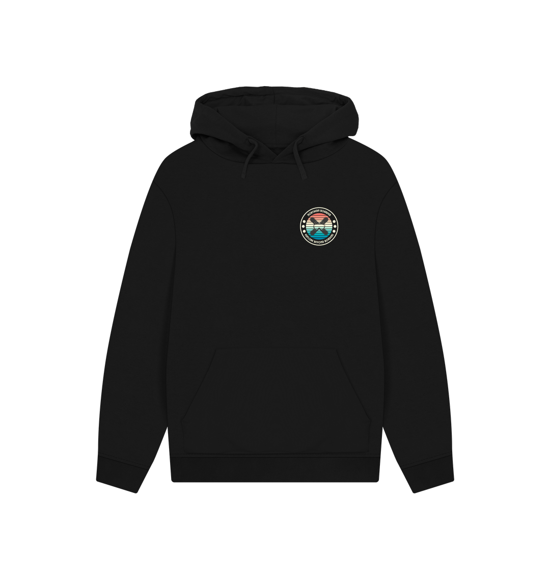 Black Lasses Ride Beyond Borders Hoodie