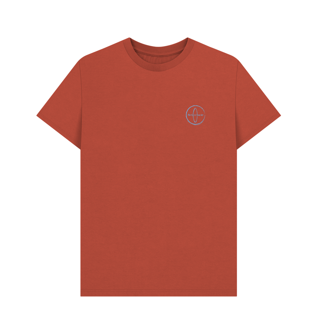 Rust Northern Boarder Logo T-shirt