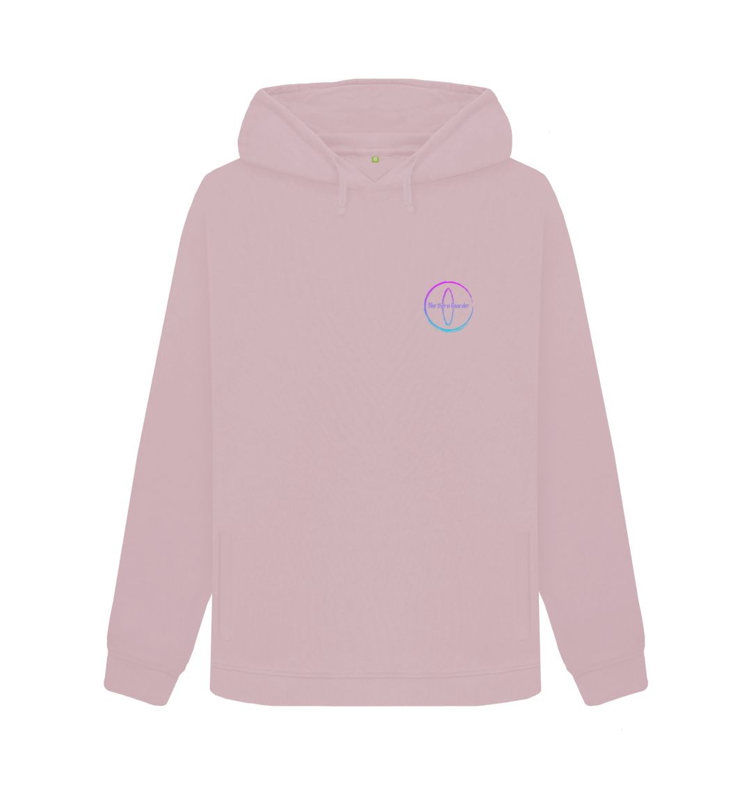 Mauve Northern Boarder Two Tone Lasses Hoodie