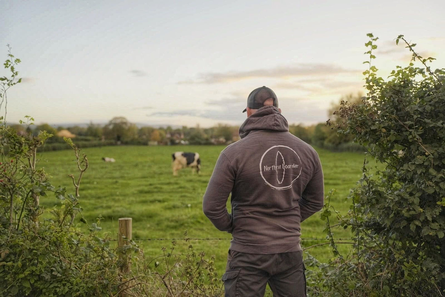 Northern Boarder Logo Lad's Hoodie